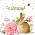 Kaart flowers by Marjolein Bastin Een dikke knuffel